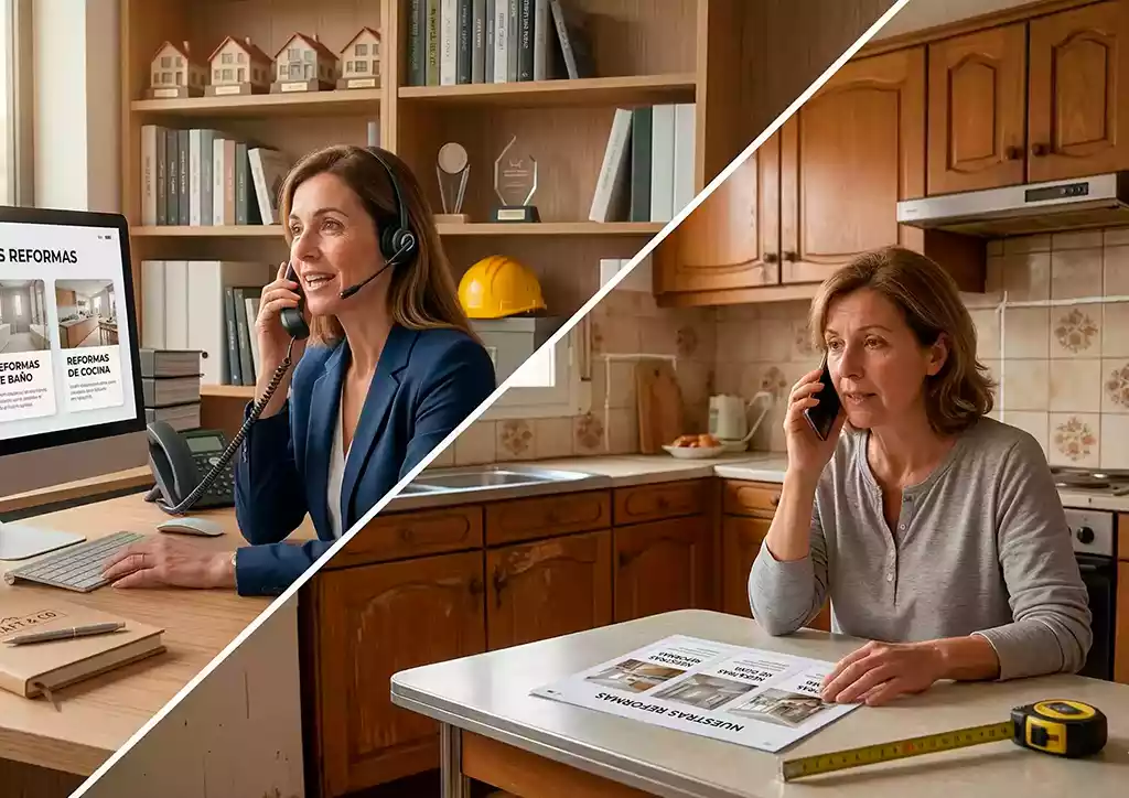 especialista comercial califica, filtra y da seguimiento a clientes